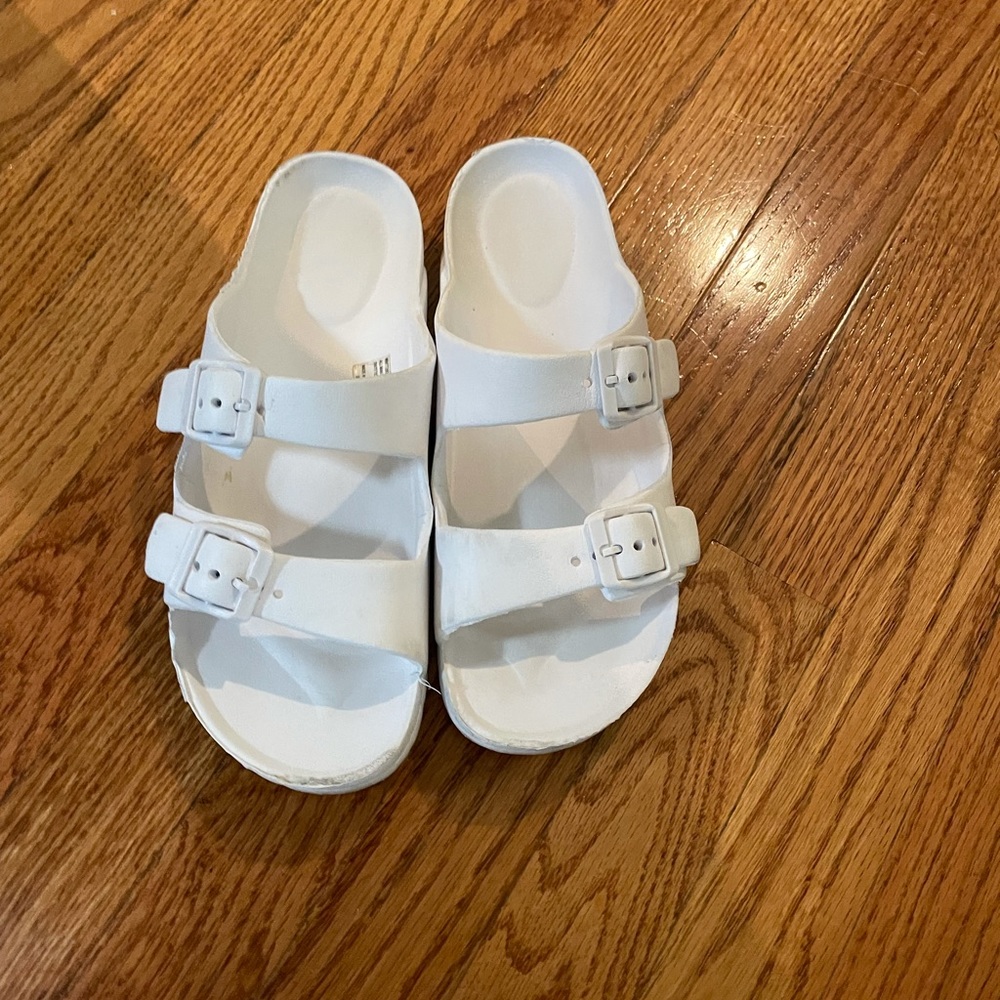 Birkenstock look a likes. Gently worn. Size 7-8